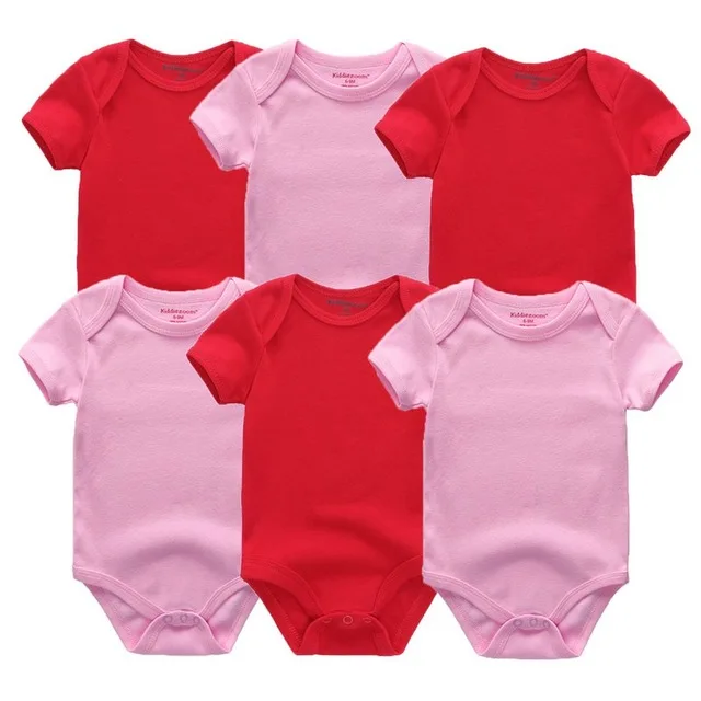 Newborn Baby Rompers Boys/Girls Playsuits Clothes 100%Cotton Striped Cute Jumpsuit Infant Girl Body Romper Clothing for 0-1Year - Цвет: 6017 baby rompers