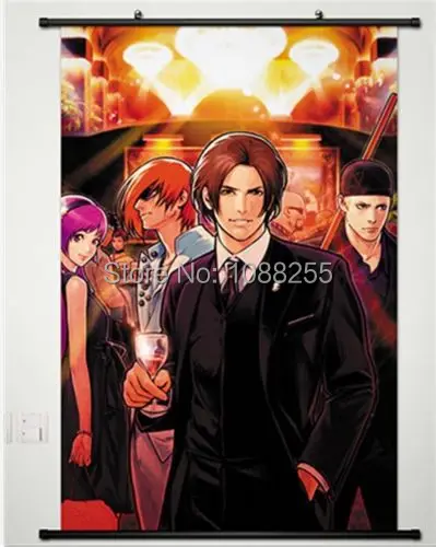 Домашний декор плакат стена прокрутка Король бойцов игра K.O.F кё SNK аниме | Дом и