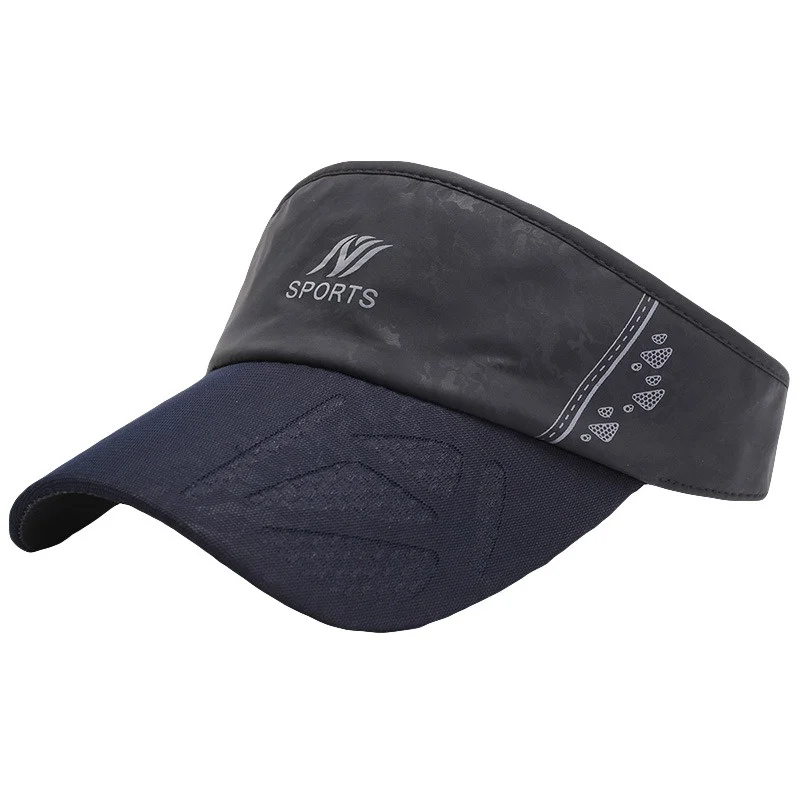 

Men Women Summer Sun Hat Casual Ajustable Empty Top Unisex Sunscreen Cap For Sports Tennis Golf Running