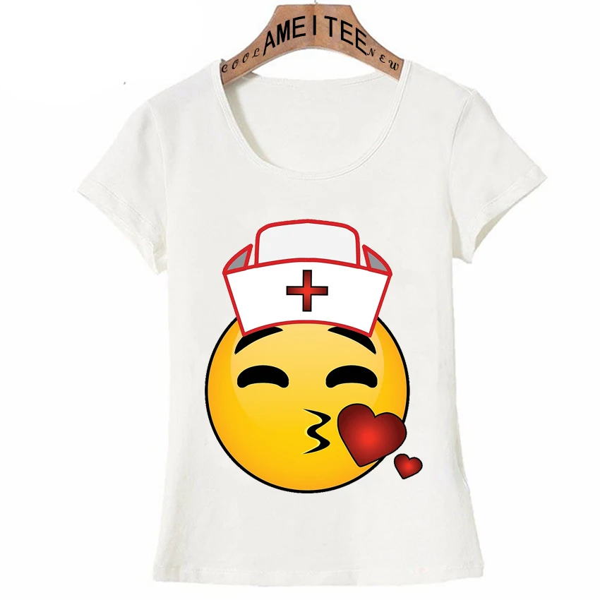 AMEITTE Новая Летняя женская футболка с коротким рукавом Keep Calm I'm A медсестра принт