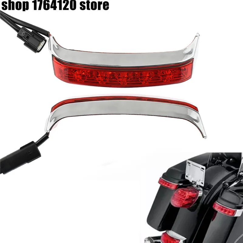 

Motorcycle Rear Saddlebag Turn Lamp For Harley Touring Road King FLHR 2014-2018 FLHTKSE 2014-2015 FLHRSE 2014