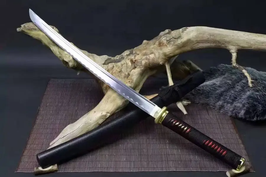 Handmade Japanese Sword Sharp 1060 High Carbon Steel Samurai Katana