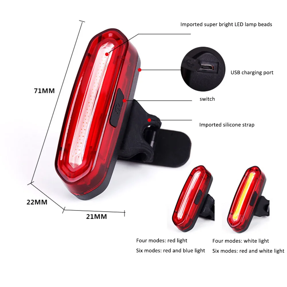 Flash Deal Bicycle Tail Light Ultra Bright USB Rechargeable Warning Light Mountain Bike Riding Equipment Accessories Fits On Any Road Bikes 28 Flash Deal Bicycle Tail Light Ultra Bright USB Rechargeable Warning Light Mountain Bike Riding Equipment Accessories Fits On Any Road Bikes 28