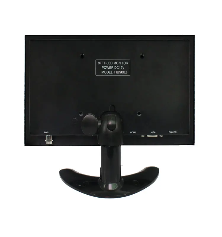 9 дюймовый BNC промышленный ЖК монитор VGA компьютер HDMI 1280X800|industrial lcd monitor|monitor vgamonitor