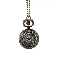 Reloj de bolsillo Vintage para parejas de hombres y mujeres, mesa colgante de cuarzo Retro, mesa conmemorativa, regalo para hombre y mujer, collar de reloj Q 2019