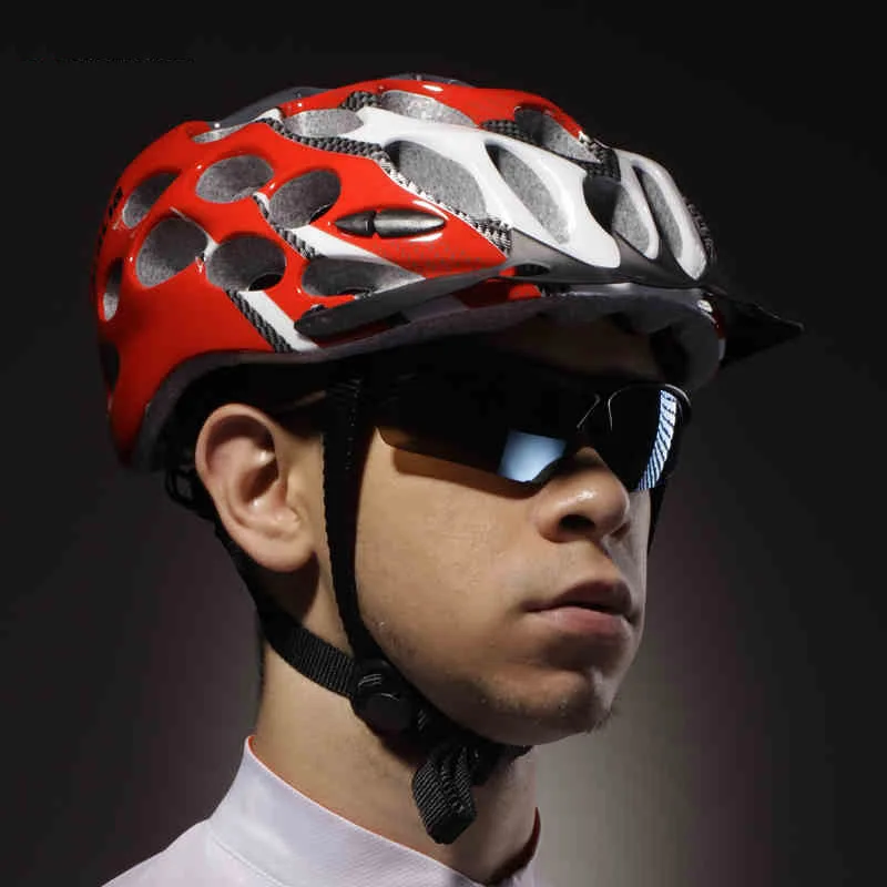 

Catazer S5Q Cycling Meshed Ventilate Adult Bicycle Bike Adjustable Helmet Protecter red white blue Multi 4 colors