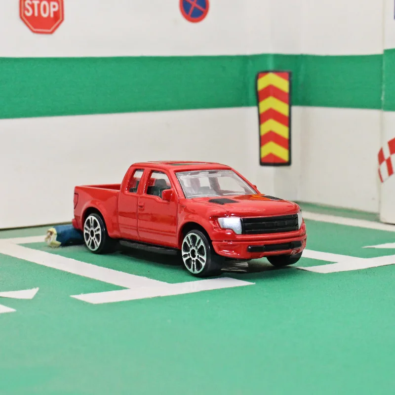 1: 64 Jiaye модель автомобиля из сплава Ford Pickup Коллекция украшения для детских