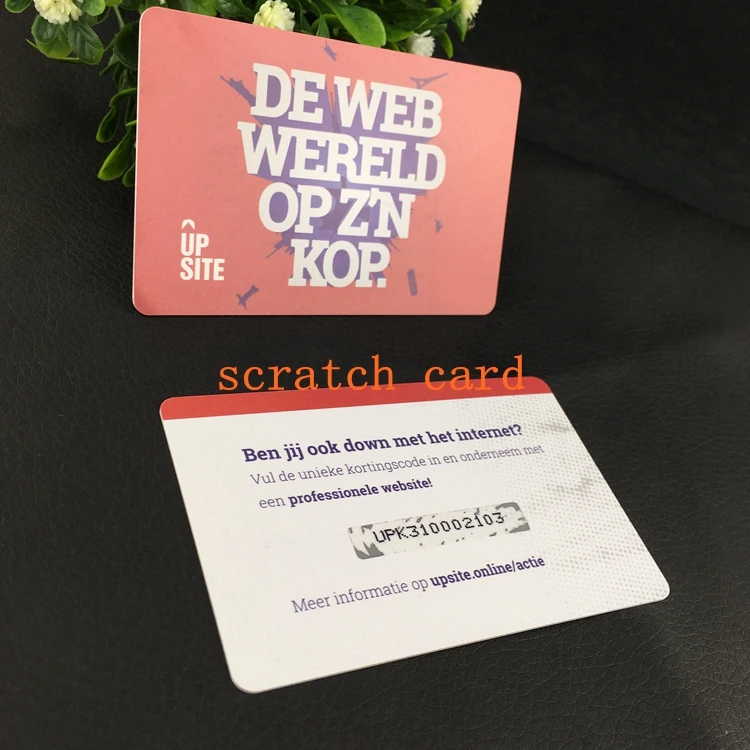 300pcsone design custom plastic PVC business cards 85.554mm 0.76mm matte membership scratch card with serial number (1)