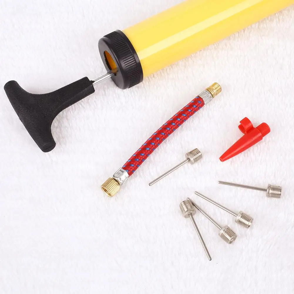 

EYCI Bike Pump 7Pcs Needle Valve Foot Ball Airbed Bicycle Tyre Adapter Set Kit
