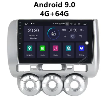 شراءJSTMAX 9 ''أندرويد 9.0 4G + 64G ISP شاشة مشغل أسطوانات للسيارة راديو مشغل إستريو لهوندا جاز صالح 2003 2004 2005 2006 2007 2008 راديو