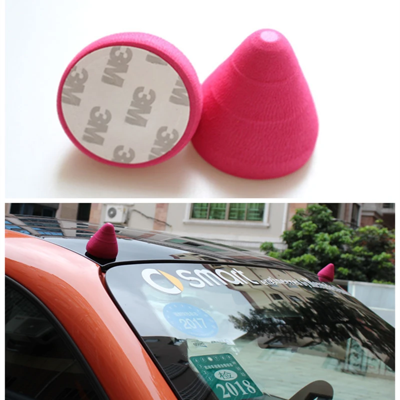 Для smart 451 453 защита от столкновений направляющая Автомобильная 3D стерео наклейка