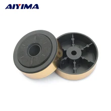 AIYIMA 12 шт. Золотая подставка для усилителя стопы амортизация амортизационных скоб для аудио колонок усилитель машины ноги шасси шок