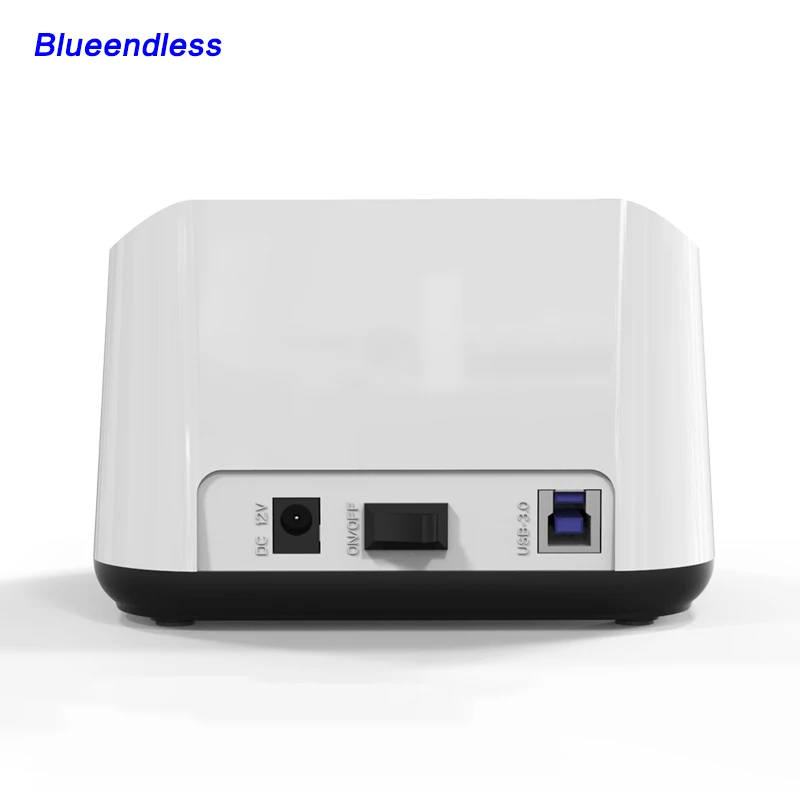  Blueendless 2-Bay SATA HDD Docking Station 35 