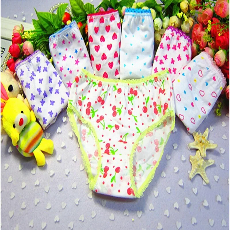 Buy 8pcs/lot 2017 new fashion Girls panties Underwear