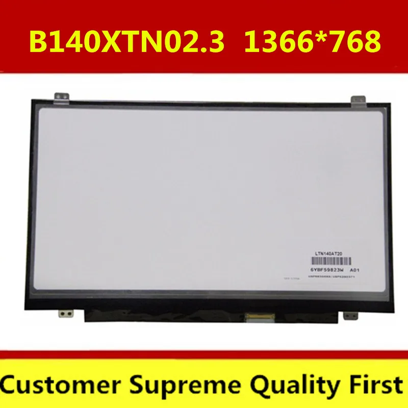 

14 inch slim led lcd matrix screen for LENOVO S410 G405S B4450S Y400 V470 Y410P Z400 notebook display