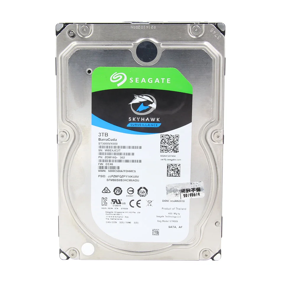 Система видеонаблюдения 3," SSD жесткий диск 500 Гб/1 ТБ/2 ТБ/3 ТБ/4 ТБ HDD для видеонаблюдения рекордер DVR/NVR CAERMA наборы Комплект POE 2MP 3MP 5MP AHD DVR NVR