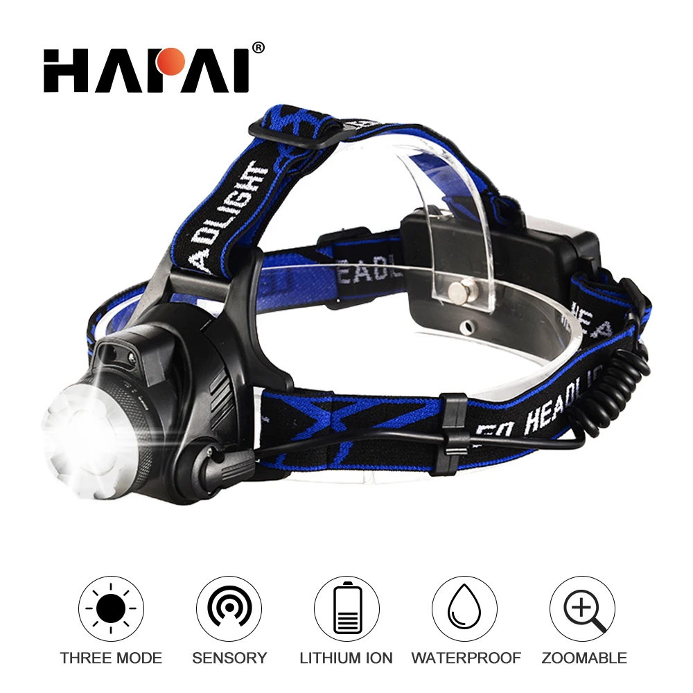 Outdoor Sport Bright Bicycle Bike LED Flashlight Torch Headlight+Battery+Holder