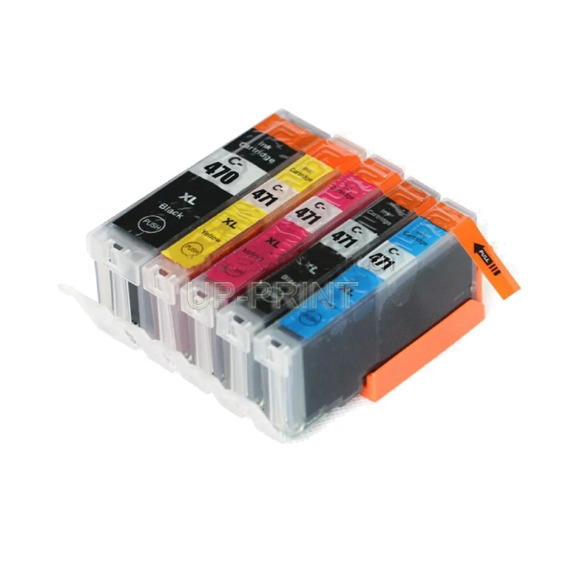 15 шт./3 комплекта PGI470 CLI471 чернильных картриджей совместим с Canon MG5740 MG6840 MG7740 PIXMA TS5040 TS6040 TS8040 TS9040 pgi-470
