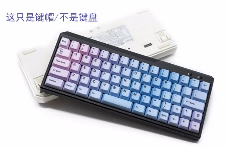 67 клавиш Bluelover Dye Сублимация утолщенные PBT Чехлы для клавиш для filco Minila Bluetooth Проводная Двухрежимная механическая клавиатура OEM