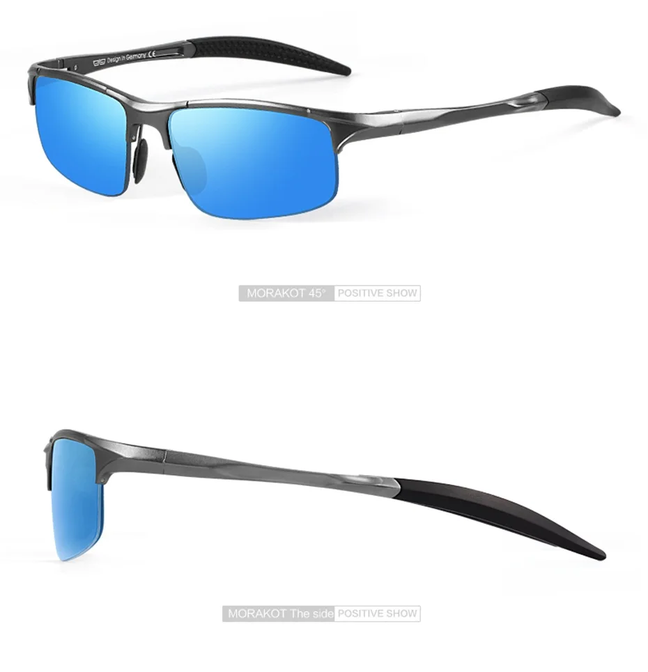 MORAKOT, модные солнцезащитные очки, мужские, поляризационные, для вождения, солнцезащитные очки, на заказ, близорукость, оптика, солнцезащитные очки, JSCP2817