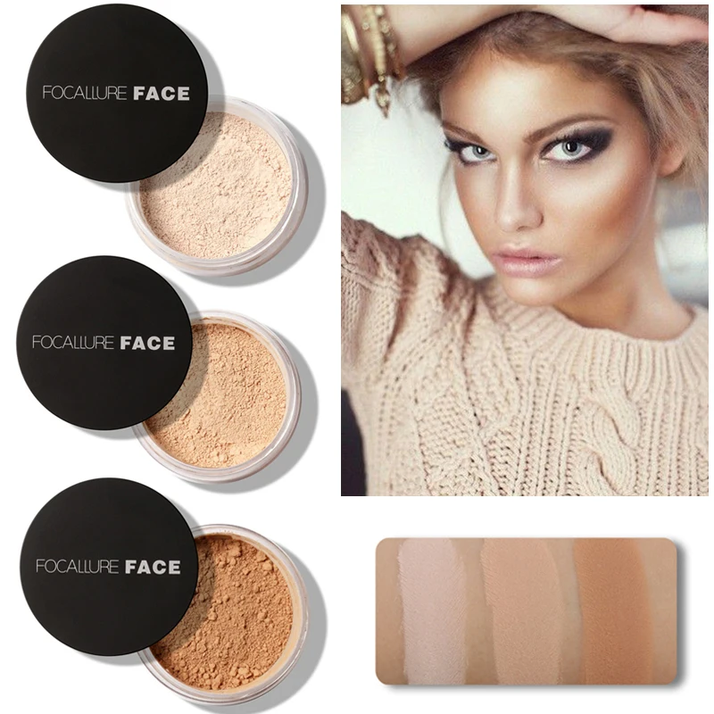 

Professional Powder Cosmetic Brighten Concealer Matte Minerals Dark Skin Face Contour Makeup Foundation Loose Powder Palette
