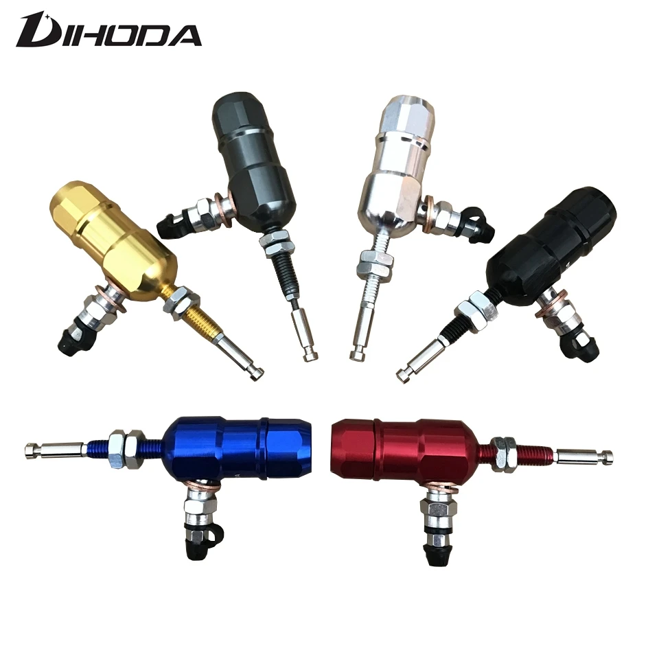 Tanie Uniwersalny tłok 14x23mm motocykl hydrauliczny ręczny sprzęgło cylinder główny system prętów wydajność wydajna pompa transferowa