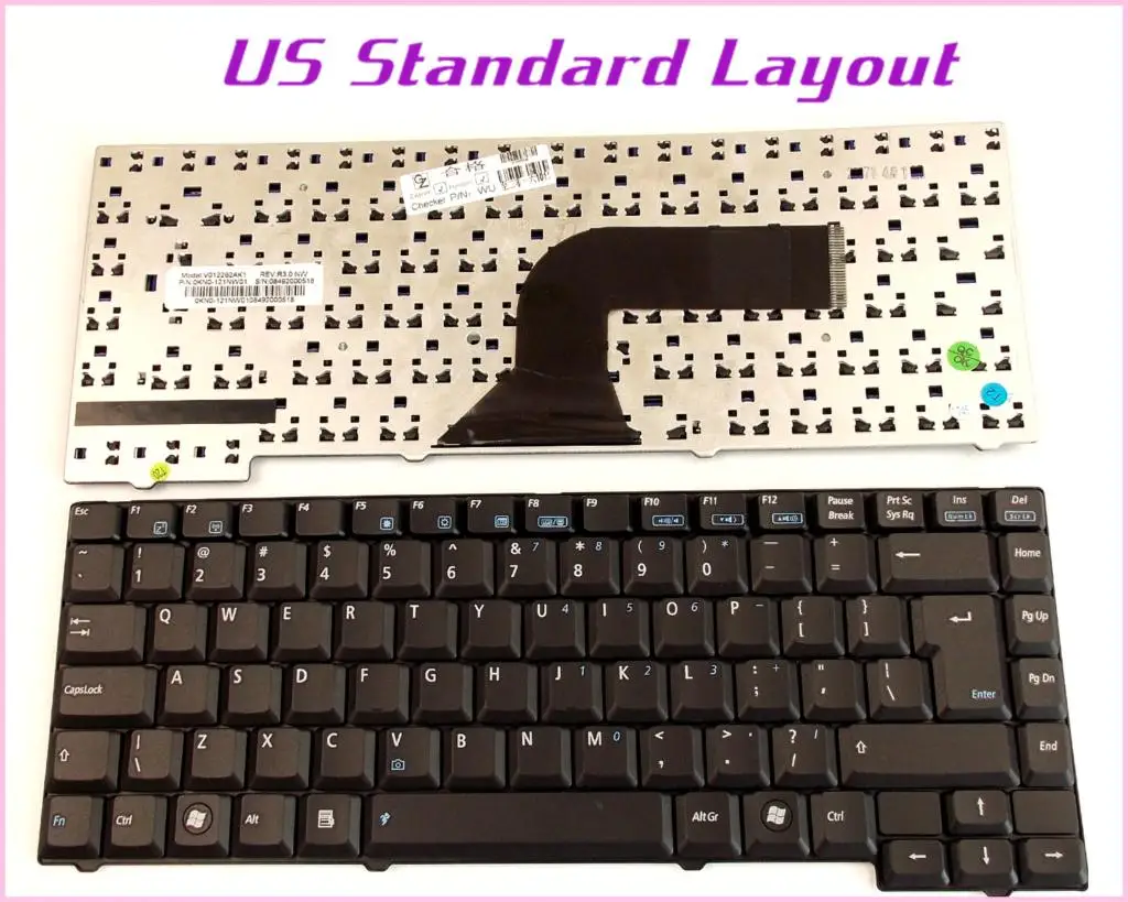 Клавиатура для ноутбуков ASUS A7T A7VB A7VC F5M F5R F5SL F5 A4000 Pro50S Pro50SL Pro50V Pro50VL|keyboard for asus|asus f5sl