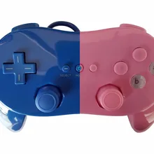 Классический ABS проводной игровой контроллер, игровой пульт, Pro геймпад, джойстик с амортизатором для Nintendo wii первого и второго поколения