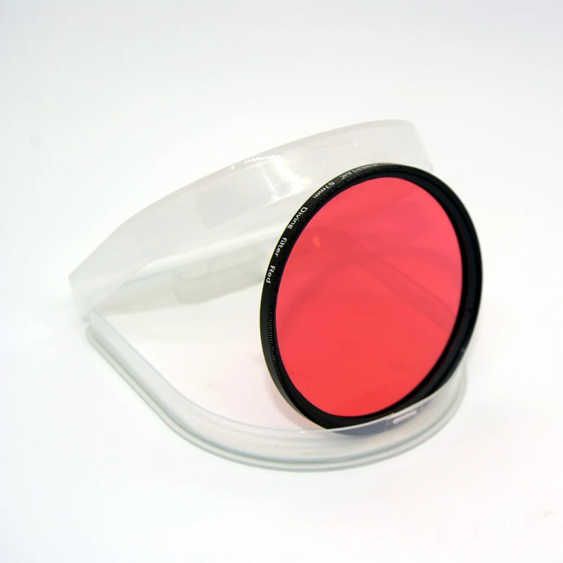 37 52 58 67mm Waterproof Red Filter for Diving Underwater Photography Camera Housing Gopro Xiao