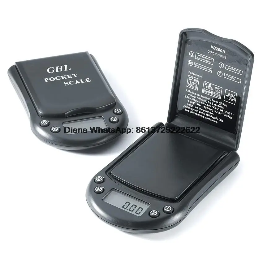 

100g 200g 300g 500g Electronic Digital Precision Mini Scale Jewelry Scales Pocket Scale Balance 0.01 Accuracy for gold