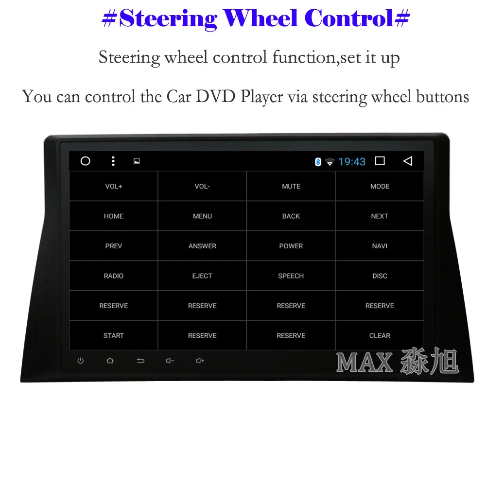 Best MAX Android 8.1 Car DVD For Honda Accord 8 North American Version Car Radio RDS Bluetooth Call/Music WiFi SWC GPS Free Map 4