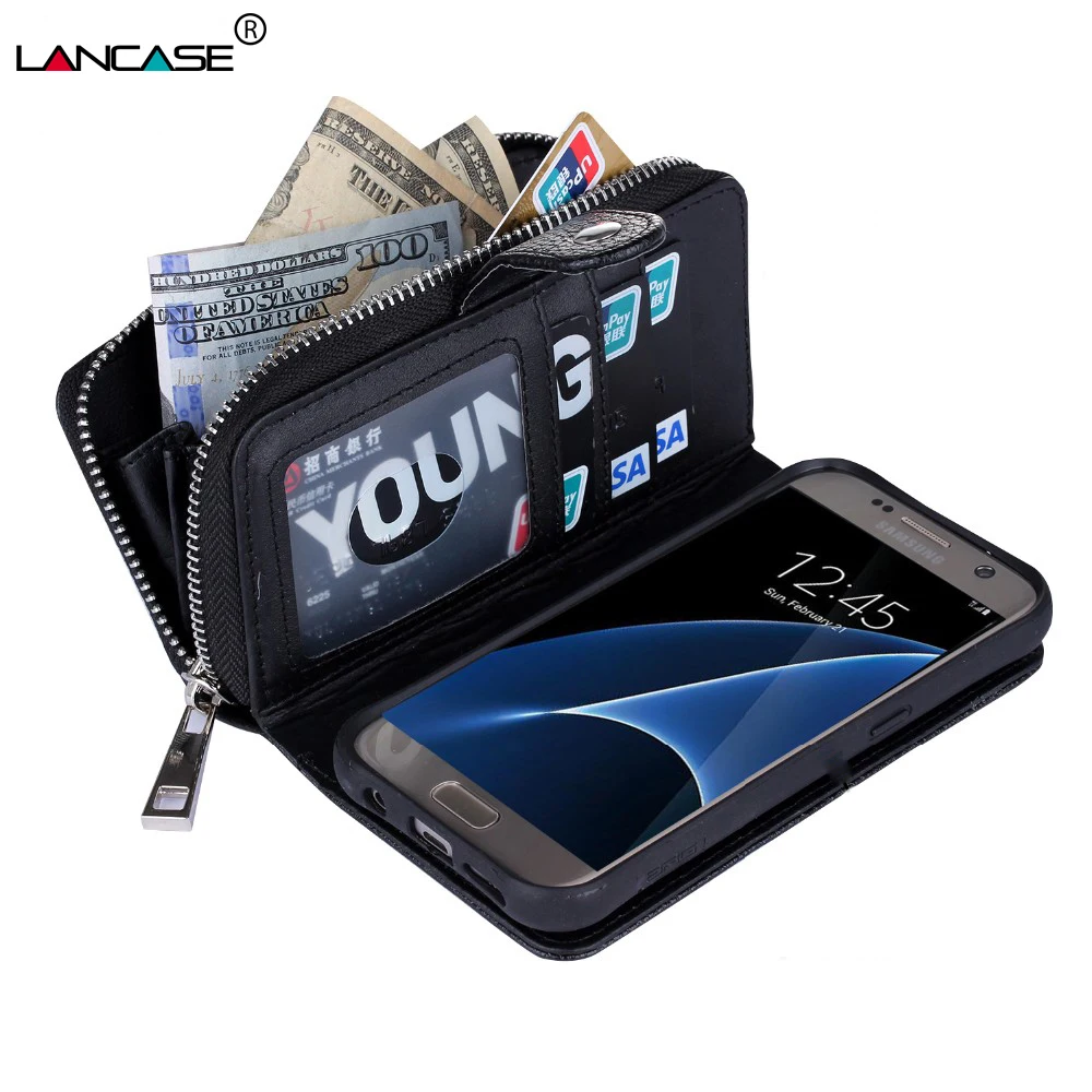 bilder für Abnehmbare Coque Für Samsung Galaxy S8 Fall 2 in 1 Multifunktions reißverschluss Geldbörse Leder Flip Fall Für Samsung Galaxy S8 Plus Capa bilder für Abnehmbare Coque Für Samsung Galaxy S8 Fall 2 in 1 Multifunktions reißverschluss Geldbörse Leder Flip Fall Für Samsung Galaxy S8 Plus Capa