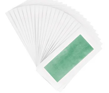 

by DHL 500set 10pcs/set Hair Removal Double Side Cold Wax Strips Paper For Leg Body Facial Hair for man and woman 4 scent