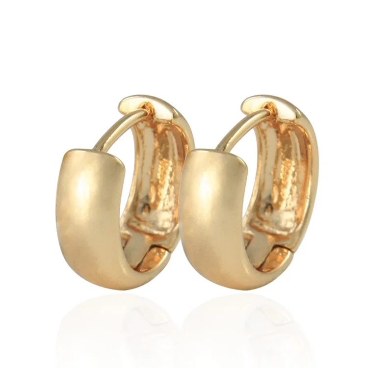 

6pair Lot Wholesale Women Small Gold Hoop Earrings Pendientes Aros D'oreille Femme Ohrringe Orecchini Earing Hoops India EH1808