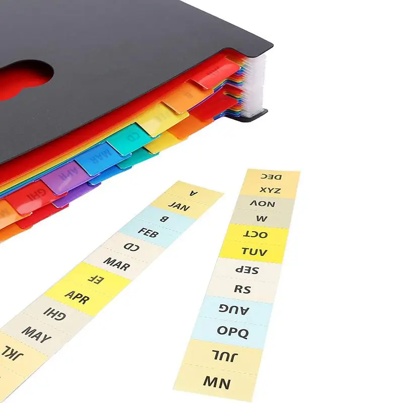 24 кармана папка-гармошка большого пространства дизайн A4 папки для хранения файлов Бизнес Офис документов аккордеон файл St