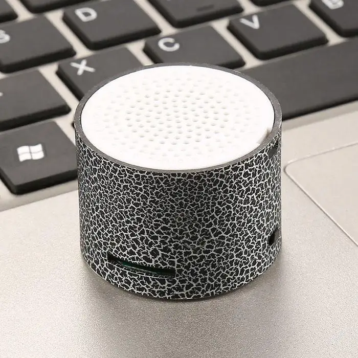 Горячая продажа мини беспроводной динамик Crack LED TF USB Сабвуфер bluetooth колонки mp3