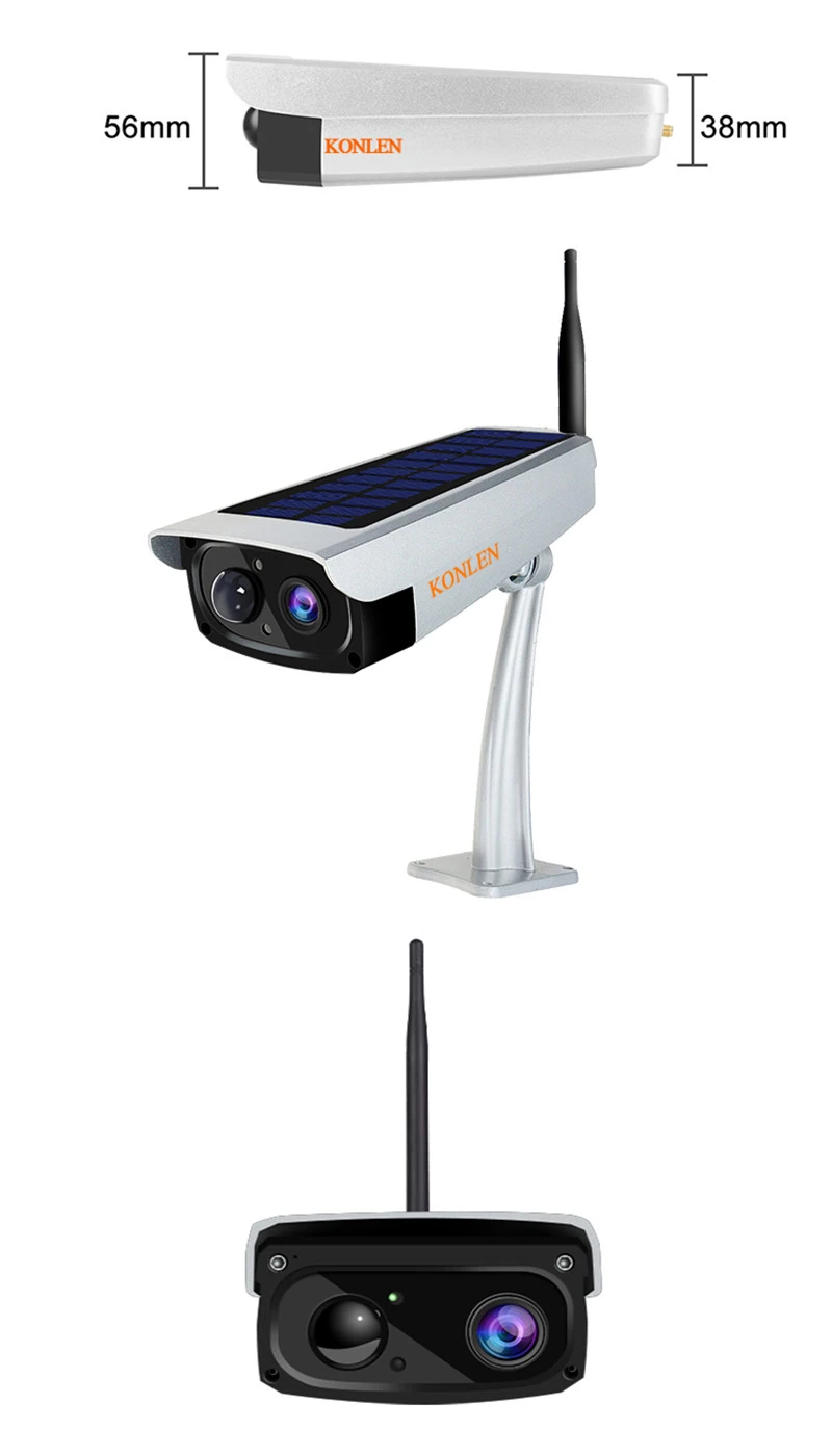 Solar WIFI 1080P IP Camera(16)