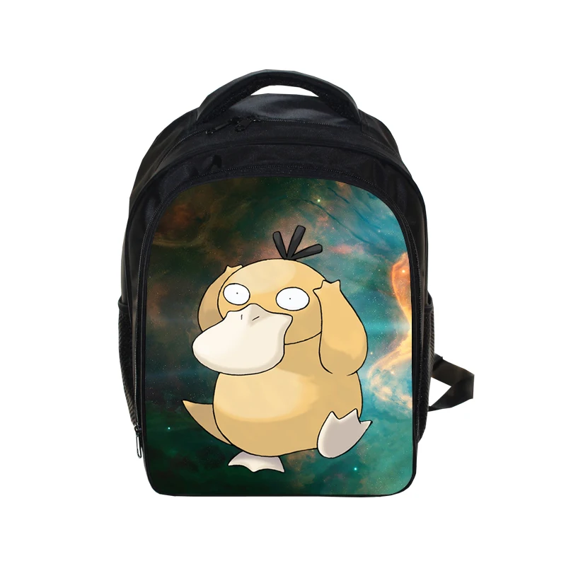 30 Мультфильм pokemonn Psyduck Galaxy Printing сумки для детского сада школьный рюкзак для детей, мальчиков и девочек Покемон сумка для начальной школы рюкзак для переноски ребенка - Цвет: 30