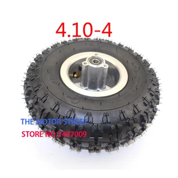 

good quality 4.10-4 tire wheel and inner tube and 4 inch hub Rim for 49cc Mini Quad Dirt Bike Scooter ATV Buggy