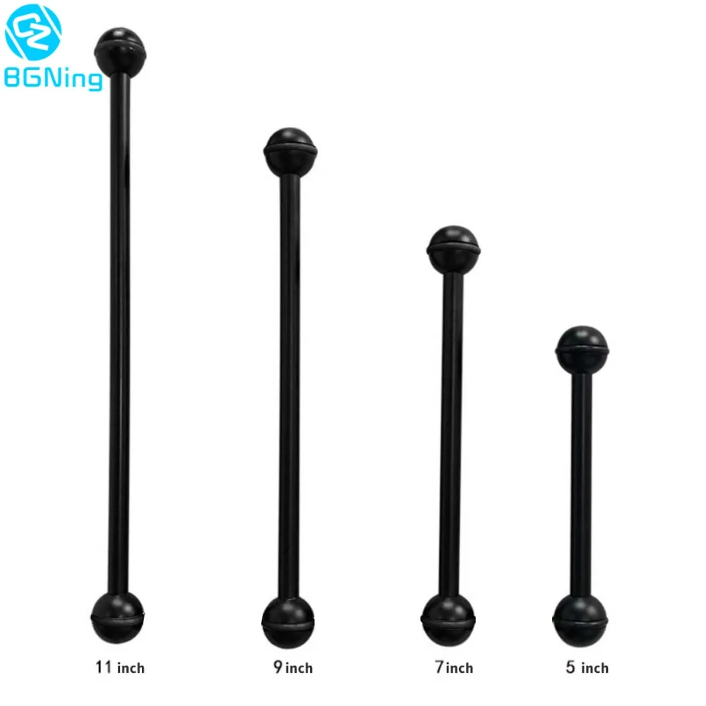 

Scuba Diving Photography Device Equipment Camera Stand Accessory Lighting System Aluminum Arm Extension Dual Balls Joint Arm