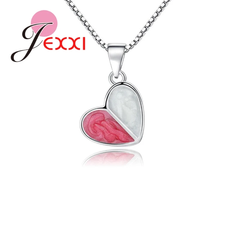 Girl's Tiny Heart Sterling Silver Necklace