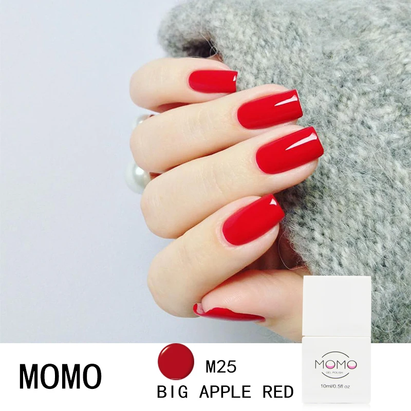 

MOMO 10ML Long Lasting Soak Off UV Gel Nail Polish Pure Gelcolor Gel Lak Vernis Semi Permanent Primer Led Gel Varnishes