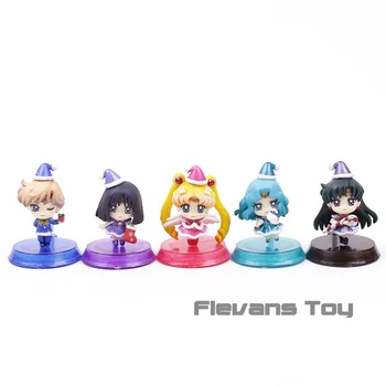 

Anime Pretty Guardian Sailor Moon Mercury Venus Jupiter Christmas Special Ver. PVC Action Figure Toys