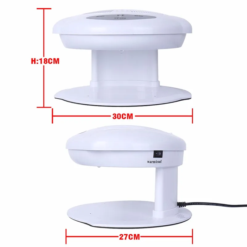 Высококачественная усовершенствованная Сушилка для ногтей, фен для ногтей, вентилятор с автоматической индукцией, теплый и холодный ветер, автоматические датчики, маникюрные инструменты для ногтей
