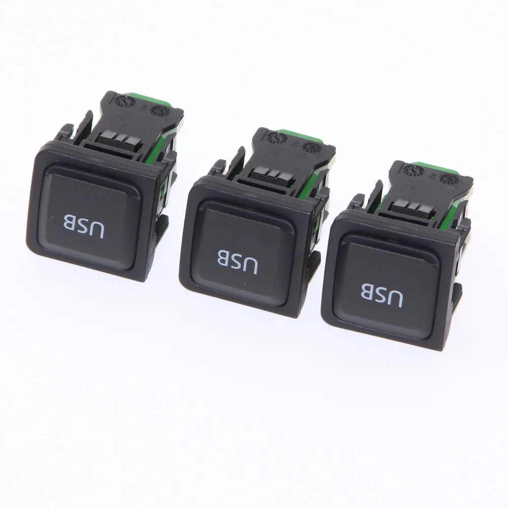 3 шт. для RCD 510 USB переключатель вилка Jetta MK5 MK6 Golf Scirocco 5KD 035 726 A 5KD035726 726A|golf mk5|jetta mk5mk5 golf