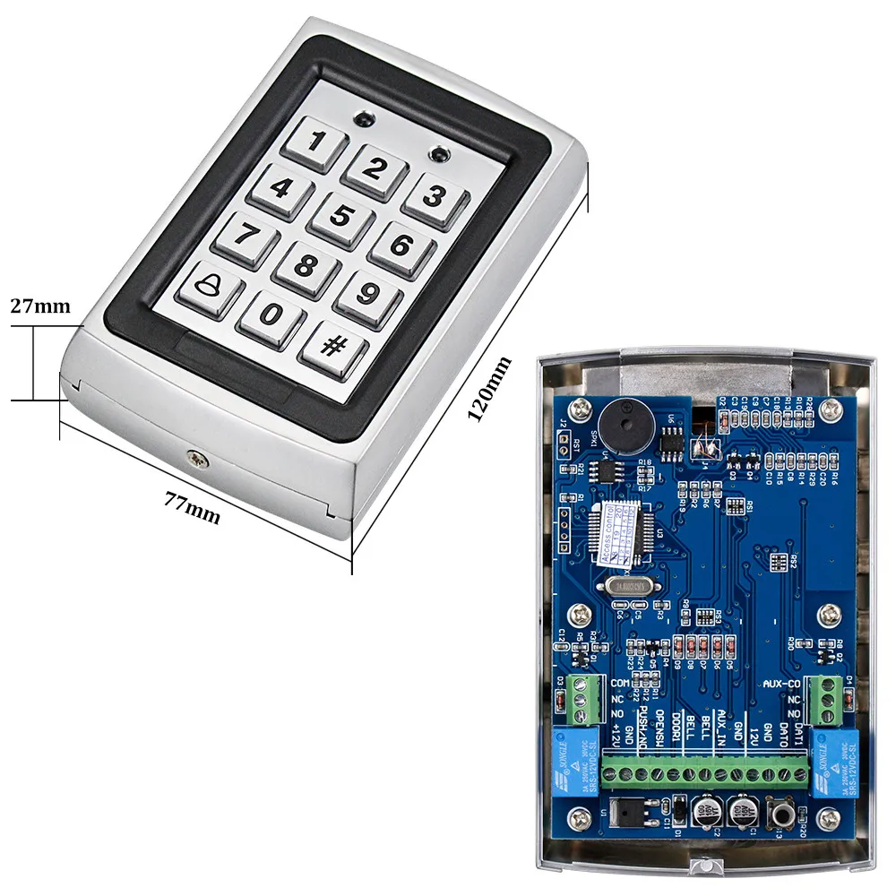 OBO система контроля допуска к двери Kit RFID водонепроницаемая крышка клавиатуры +