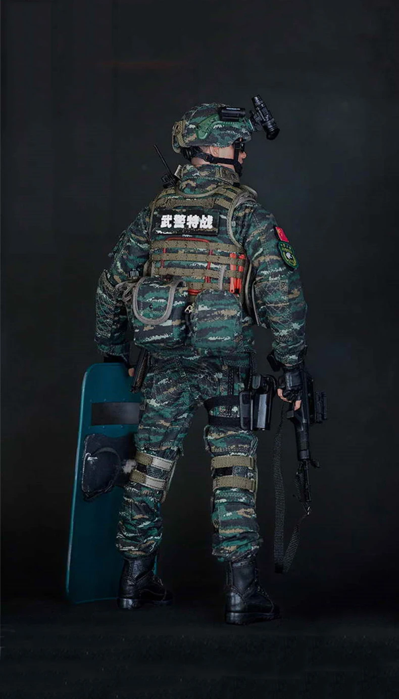 1/6 масштаб Snow Leopard commando вооруженных полный комплект коллекции фигурку с оружием для коллекции