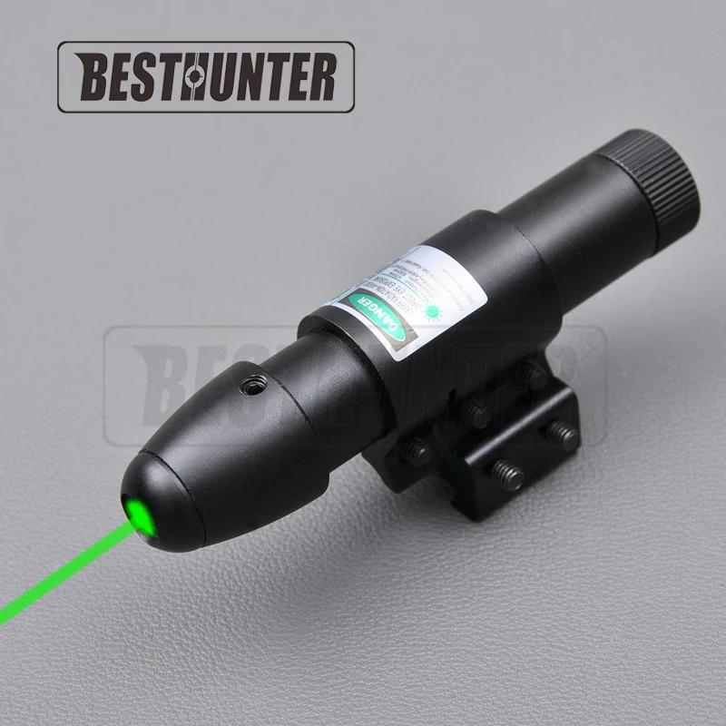 Tactique Green Dot Laser Rouge Pointeur Présentateur Stylo Visant Sight Pour Fusil de Chasse