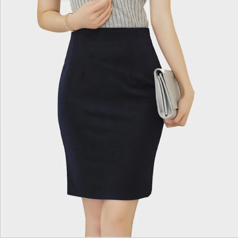 Женская юбка карандаш с завышенной талией весна лето|career skirts|high waist pencil skirtfashion skirt