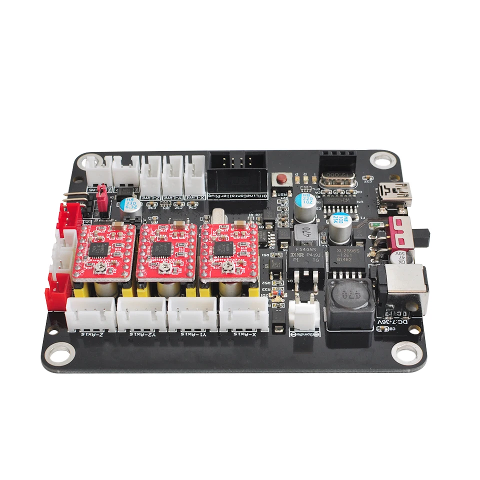 Placa de controlador cnc 3 eixos duplo